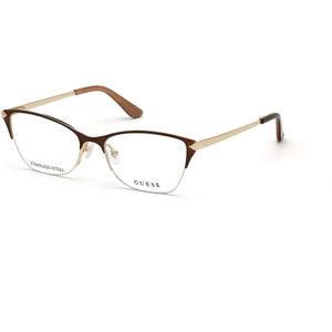 Guess Vrouw GU2777 049 Optische monturen Metaal Bruin  Hurken Normaal