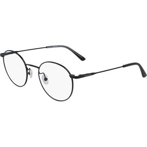 Calvin Klein Unisex CK19119 001 Optische monturen Metaal Zwart  Rotonde Normaal Fotochromatisch