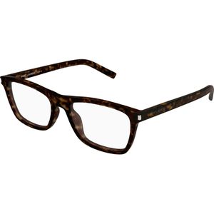 SAINT LAURENT Man SL 841 006 Optische monturen Acetaat Havana Transparant Kwadraat
