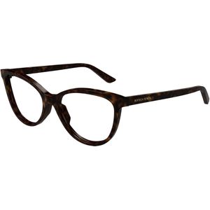 Bottega Veneta - BV1313O - Optische Monturen - Havana - Acetaat - Kattenoog