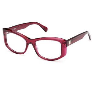 MAX&Co Vrouw MO5202 069 Optische monturen Acetaat Bordeaux  Geometrisch Normaal