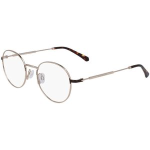 Calvin Klein Unisex CKJ20218 717 Optische monturen Metaal Goud  Rotonde