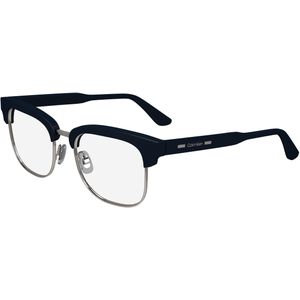 Calvin Klein Man CK24103 438 Optische monturen Metaal Blauw  Hurken Normaal