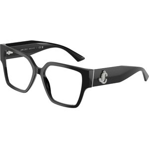 Jimmy Choo Vrouw JC3032B 5000 Optische monturen Acetaat Zwart Transparant Hurken Normaal