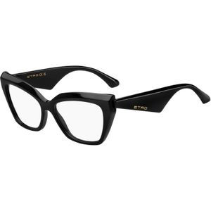 ETRO Donna ETRO 0098 807 Optische monturen Acetato Nero  Squadrata Normale