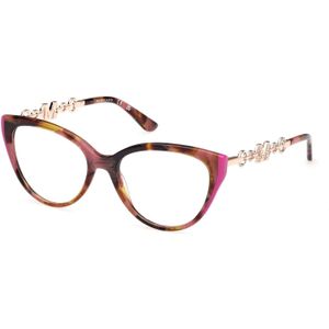 Guess by Marciano Vrouw GM50006 83 Optische monturen Acetaat Altviool  Kattenoog Normaal