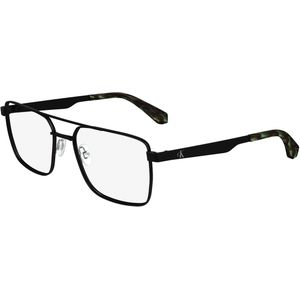 Calvin Klein Man CKJ24204 001 Optische monturen Metaal Zwart  Hurken Normaal