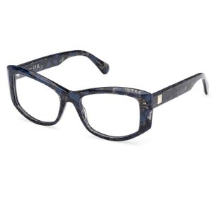 MAX&Co Vrouw MO5202 092 Optische monturen Acetaat Blauw  Geometrisch Normaal