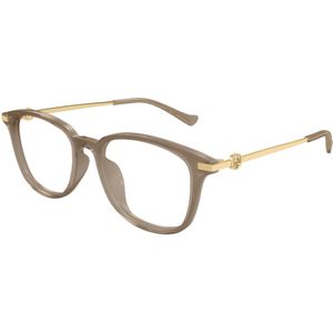 Gucci Vrouw Gucci GG1745OA 002 Optische monturen Acetaat Bruin Transparant Rotonde