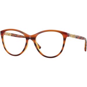 VOGUE EYEWEAR Donna VO5631B 1508 Optische monturen Nylon Marrone Trasparente Pantos Normale