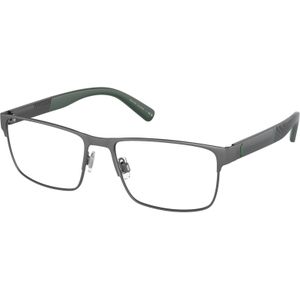 Polo Ralph Lauren Man PH1215 9215 Optische monturen Metaal Grijs Transparant Hurken Normaal