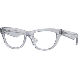 Burberry - BE2406U - Optische Monturen - Grijs Transparant - Acetaat