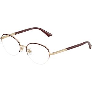 Jimmy Choo Vrouw JC2014D 3025 Optische monturen Metaal Goud Transparant Rotonde Normaal