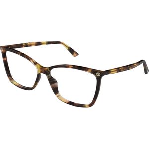 Gucci - GG0025O 014 - Optische Monturen - Havana - Acetaat - Kattenoog