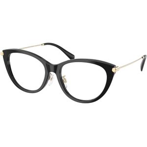 Michael Kors Donna MK4153D Yangtze 3005 Optische monturen Acetato Nero Trasparente Cat Eye Normale
