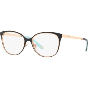 Tiffany Vrouw TF1130 6127 Optische monturen Metaal Zwart Transparant Hurken Normaal