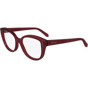 Ferragamo Vrouw SF2994 612 Optische monturen Acetaat Bordeaux  Normaal Normaal