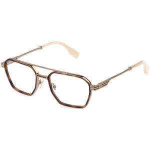 Police Man VPLQ76E  08FF Optische monturen Metaal Goud  Geometrisch