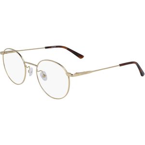 Calvin Klein Unisex CK19119 717 Optische monturen Metaal Goud  Rotonde Normaal Fotochromatisch