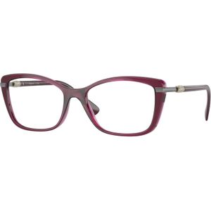 VOGUE EYEWEAR Vrouw VO5487B 2989 Optische monturen Geïnjecteerd Altviool Transparant Vlinder Normaal