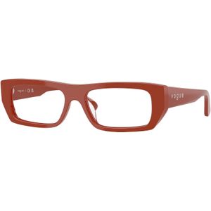 VOGUE EYEWEAR Vrouw VO5660U  3244 Optische monturen Acetaat Bruin Transparant Kwadraat Normaal