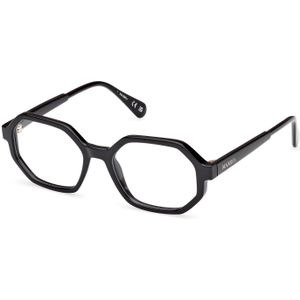 MAX&Co Vrouw MO5174 001 Optische monturen Geïnjecteerd Zwart  Geometrisch Normaal