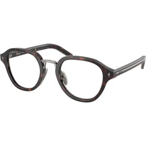 Prada Man PR C05V  17N1O1 Optische monturen Acetaat Schildpad Transparant Pantos Normaal