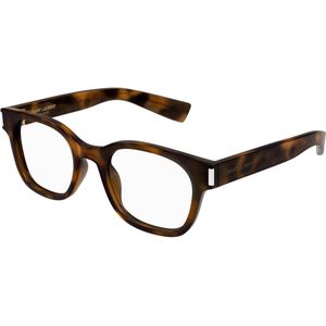 SAINT LAURENT Vrouw SL 722 006 Optische monturen Acetaat Havana Transparant Hurken