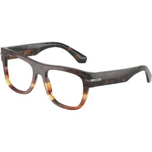 Dolce & Gabbana Man DG3407 3438 Optische monturen Acetaat Bruin Transparant Hurken Normaal