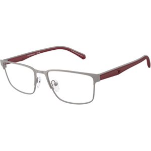 Emporio Armani Man EA1175  3032 Optische monturen Metaal Grijs Transparant Hurken Normaal
