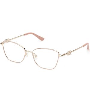 Guess Vrouw GU2974 074 Optische monturen Metaal Roos  Kattenoog Normaal
