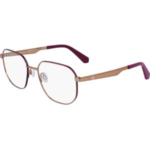 Calvin Klein Unisex CKJ23222 704 Optische monturen Metaal Goud  Hurken Normaal