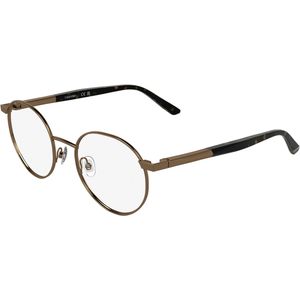 Calvin Klein Unisex CK25112 771 Optische monturen Metaal Goud  Rotonde Normaal
