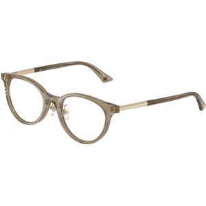 Jimmy Choo Vrouw JC3039D 5051 Optische monturen Acetaat Bruin Transparant Rotonde Normaal