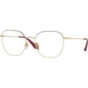 VOGUE EYEWEAR Vrouw VO4178  5208 Optische monturen Metaal Rood Transparant Kwadraat Normaal