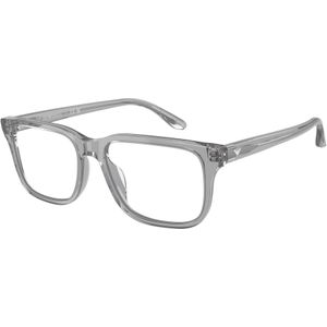 Emporio Armani Man EA3250U 6202 Optische monturen Acetaat Grijs Transparant Hurken Normaal