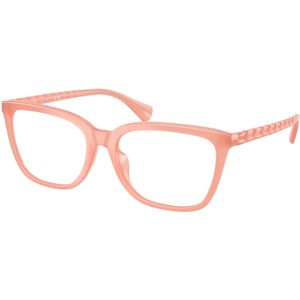 Ralph Lauren Vrouw RA7178U  6237 Optische monturen Geïnjecteerd Oranje Transparant Vlinder Normaal