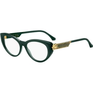 ETRO Vrouw ETRO 0041 1 en Optische monturen Acetaat Groente Transparant Kattenoog Normaal