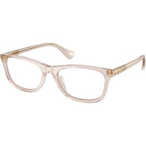 Ralph Lauren Vrouw RA7179U  6117 Optische monturen Acetaat Bruin Transparant Hurken Normaal