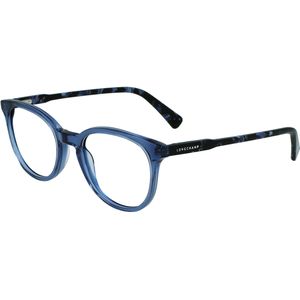 LONGCHAMP Vrouw LO2608 424 Optische monturen Acetaat Blauw  Vierkant Normaal Fotochromatisch