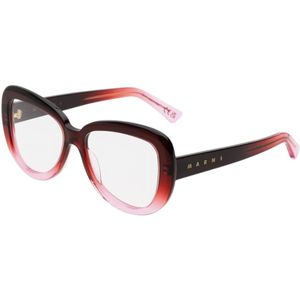 Marni Uniseks 0NF Elephant Island Optical cod. Faded Burgundy Optische monturen Acetaat Bordeaux  Kwadraat