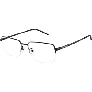 Emporio Armani Man EA1180D  3001 Optische monturen Metaal Zwart Transparant Kussen Normaal