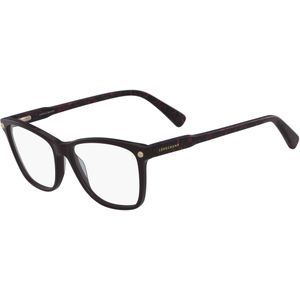 LONGCHAMP Unisex LO2613 602 Optische monturen Acetaat Bordeaux  Hurken
