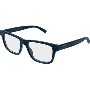 Gucci Man Gucci GG1987O 005 Optische monturen Geïnjecteerd Blauw Transparant Kwadraat