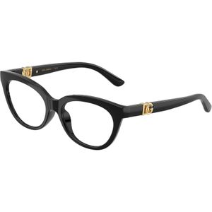 Dolce & Gabbana - DX5005U - Optische Monturen - Zwart Transparant - Geïnjecteerd Vlinder