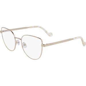 Liu Jo Vrouw LJ2166 718 Optische monturen Metaal Goud  Kattenoog Normaal Normaal