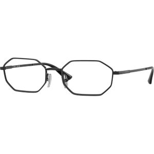VOGUE EYEWEAR Vrouw VOGUE EYEWEAR VO4341 352 Optische monturen Metaal Zwart Transparant Geometrisch Normaal