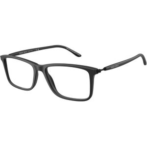 Giorgio Armani Man AR7261 5875 Optische monturen Acetaat Zwart Transparant Hurken Normaal