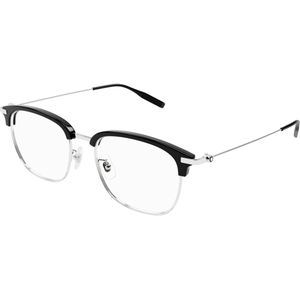 Montblanc Man MB0316OA 001 Optische monturen Acetaat Zwart Transparant Kwadraat