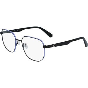 Calvin Klein Unisex CKJ23222 001 Optische monturen Metaal Zwart  Hurken Normaal